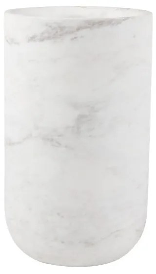Vază din marmură Zuiver Fajen, alb