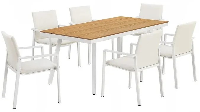 Juskys Set de grădină din aluminiu Maui - bej