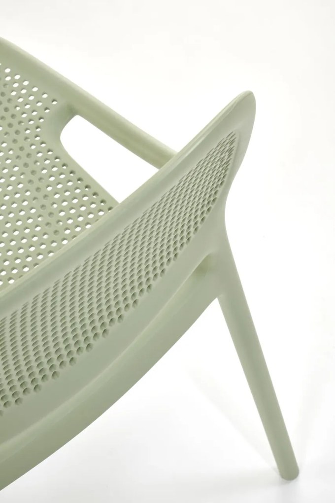 Scaun plastic K532 menta