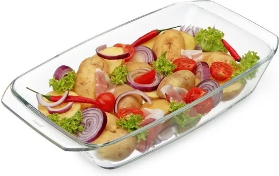 Vas rectangular yena Simax 2,4 L