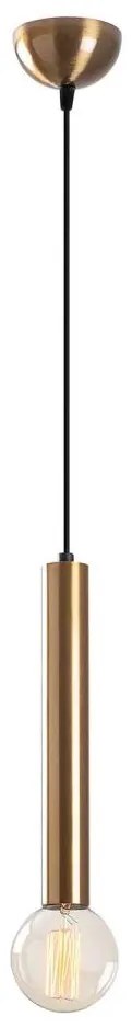 Lustră cu cablu TEMPO 1xE27/40W/230V aurie