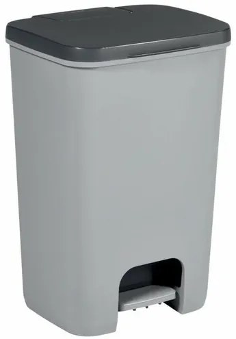 Curver Coș de gunoi Essentials 40 l, gri