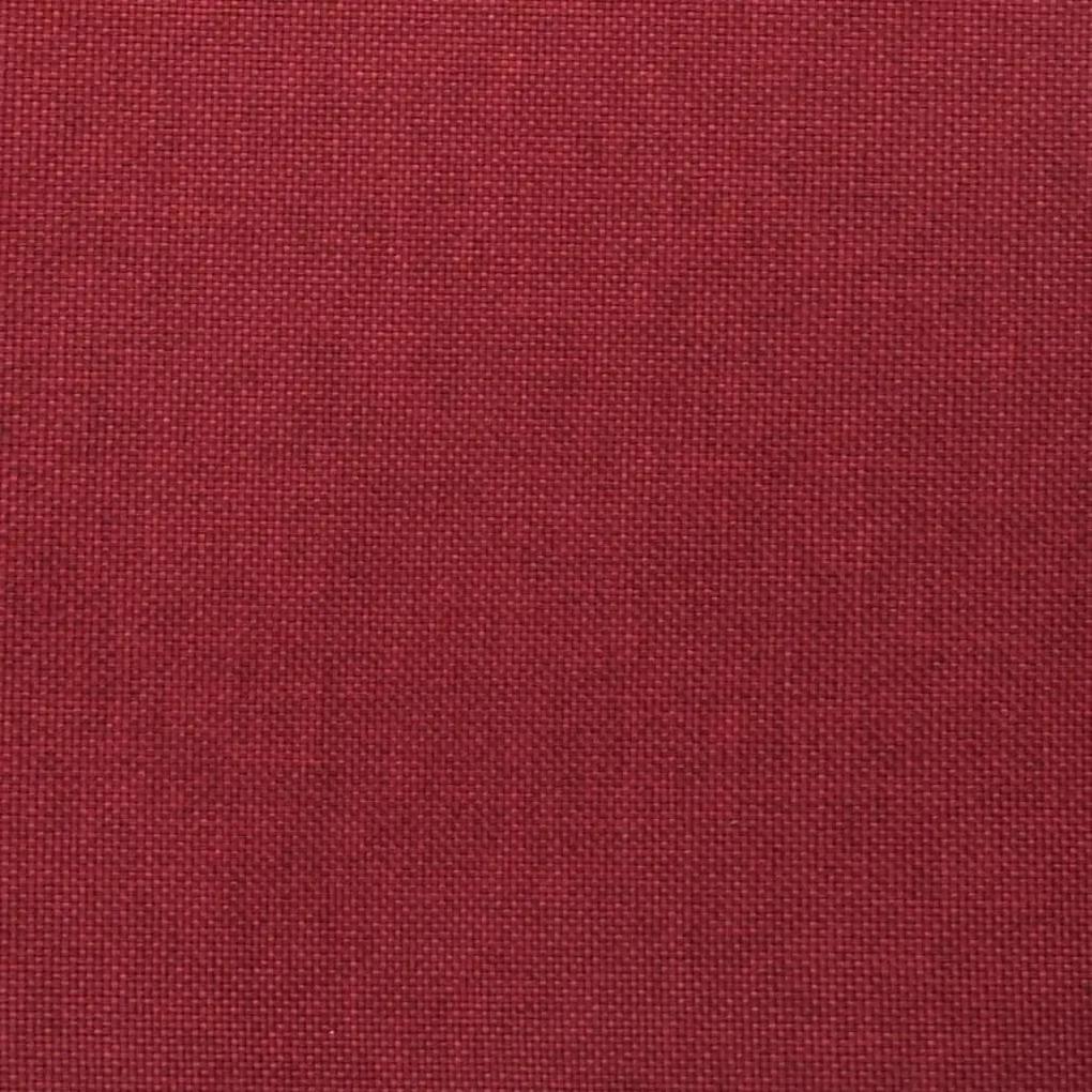 Scaun de birou pivotant, rosu vin, material textil 1, Bordo