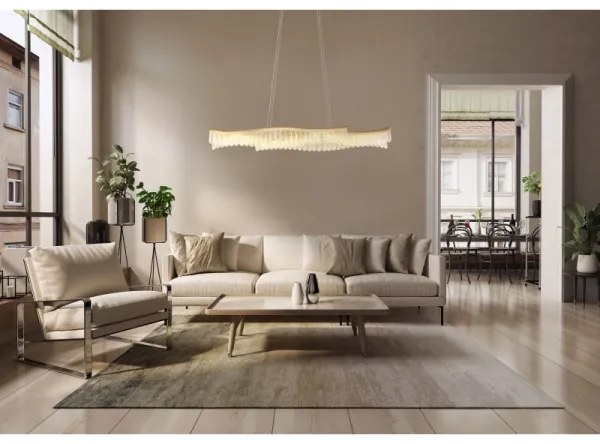 Lustră LED pe cablu Globo 67348HG JULIET LED/35W/230V 3200K auriu