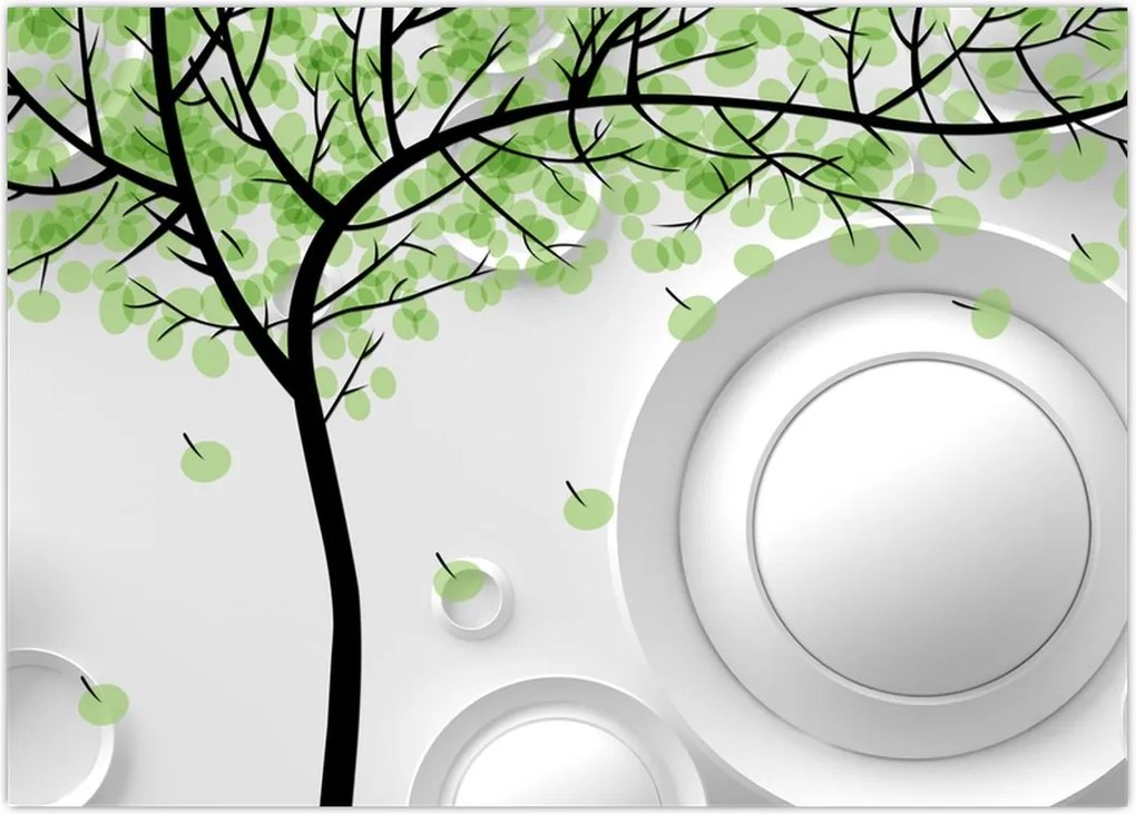 Tablou abstracție artistică (70x50 cm)