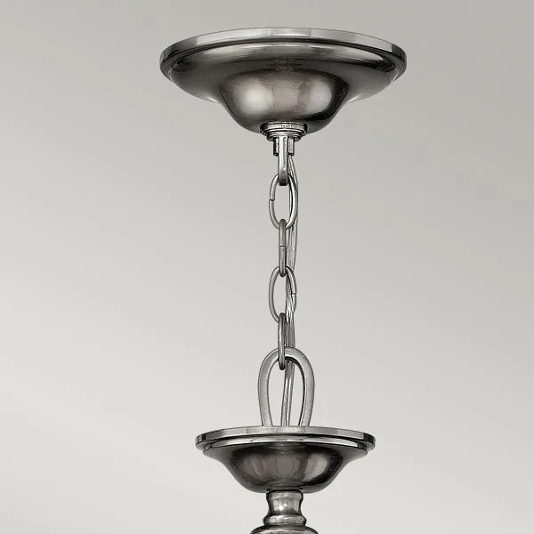 Hinkley HK-SUSSEX9 - Lustru suspendat cu lanț SUSSEX 9xE14/40W/230V, crom mat