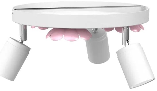 Spot FLOWER 3xGU10/8W/230V alb