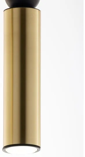 Lustră pe cablu Jupiter 2012 ALAS 5xGU10/10W/230V negru/auriu