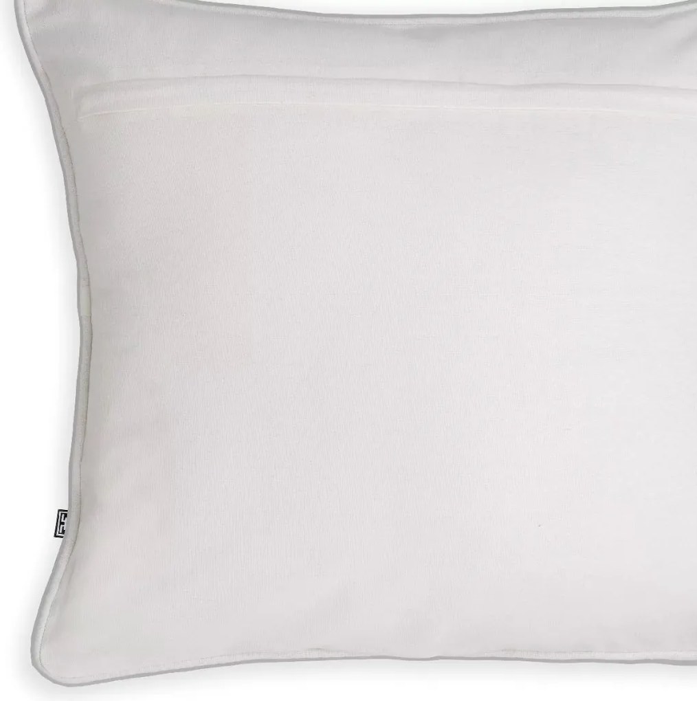 Perna decorativa design LUX Abacas bej, alb