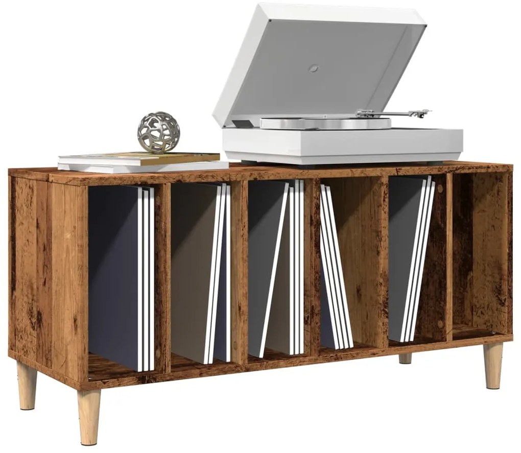 vidaXL Dulap discuri, lemn vechi, 100x38x48 cm, lemn prelucrat