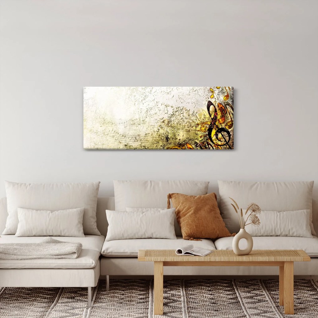 Tablou - Puterea muzicii (120x50 cm)
