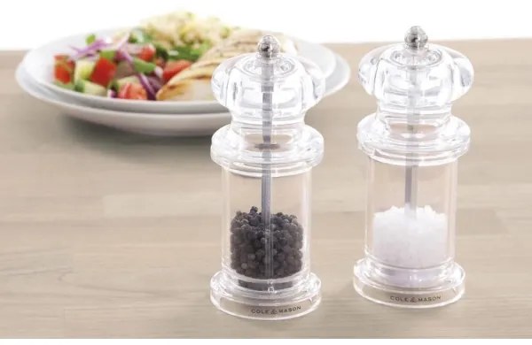Cole&Mason - Set 2 râșnițe sare și piper PRECISION MILLS 14 cm