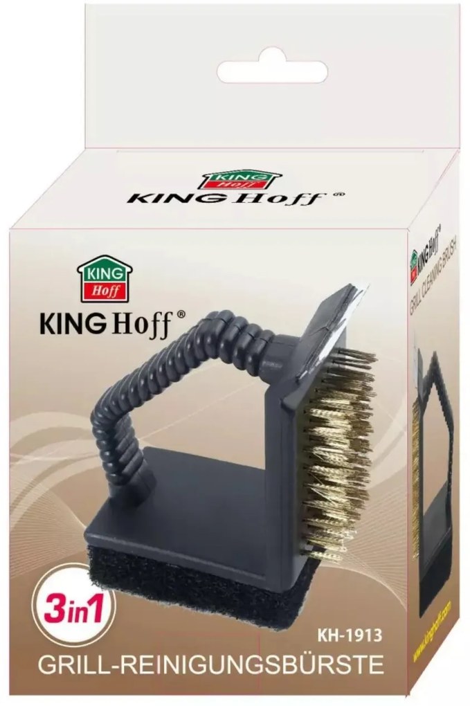 Perie pentru curatat gratar Kinghoff KH1913