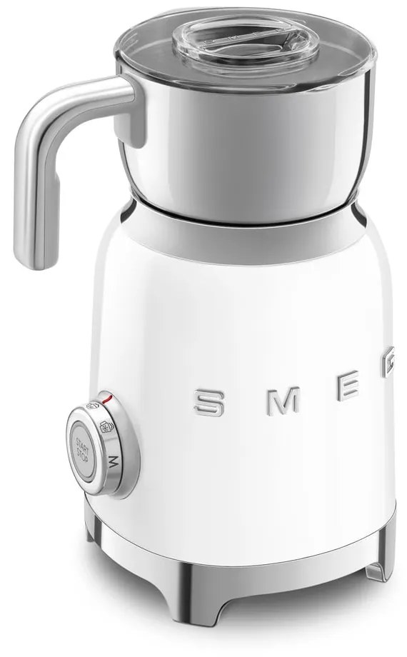 Aparat electric pentru spumă de lapte alb Retro Style – SMEG