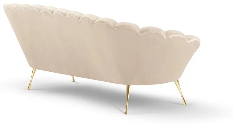 Canapea Kingston 3 locuri catifea L224 cm