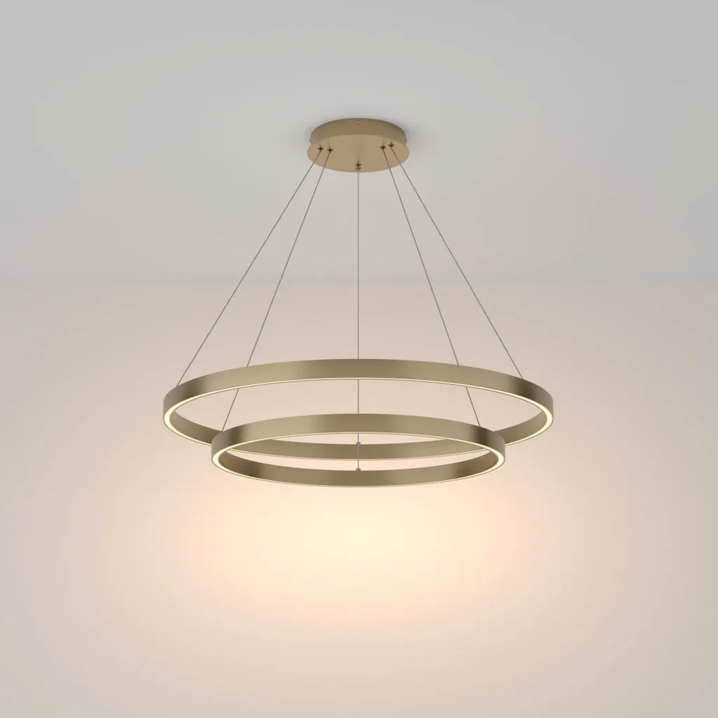 Lustra LED design modern Rim alama 80cm, 3000K