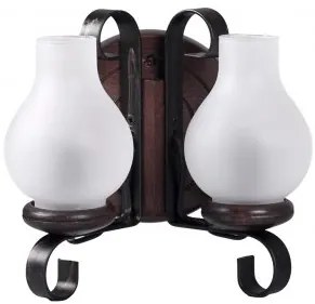 Aplica rustica 2 becuri E14 Elaria EL0024499 Erste
