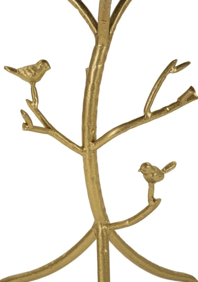 Mauro Ferretti Măsuță Mică Birds Marble, Diametru 38 Cm, Înălțime 60 Cm | Aosom Romania