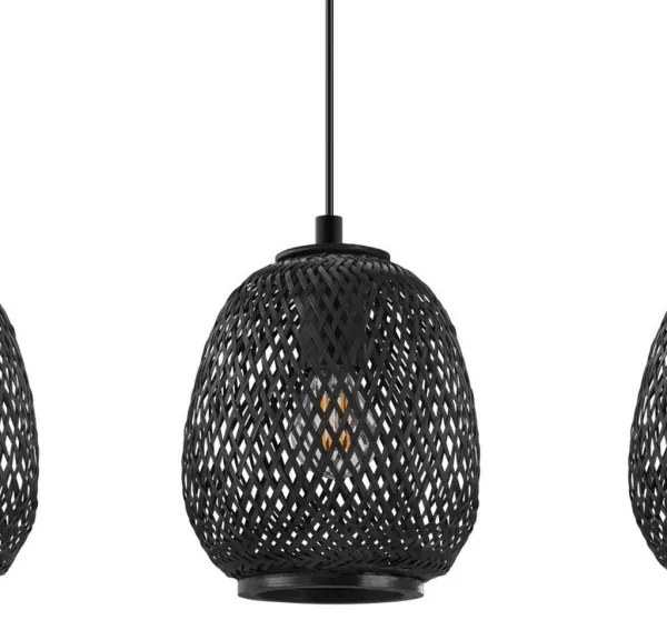 Eglo 43266 - Lustră pe cablu DEMBLEBY 1 3xE27/40W/230V