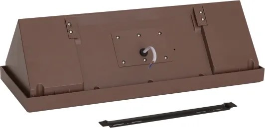 Brilagi - Aplica LED de perete pentru exterior TRIANGLE, 42W/230V, 3000/4000/6500K, maro, IP65