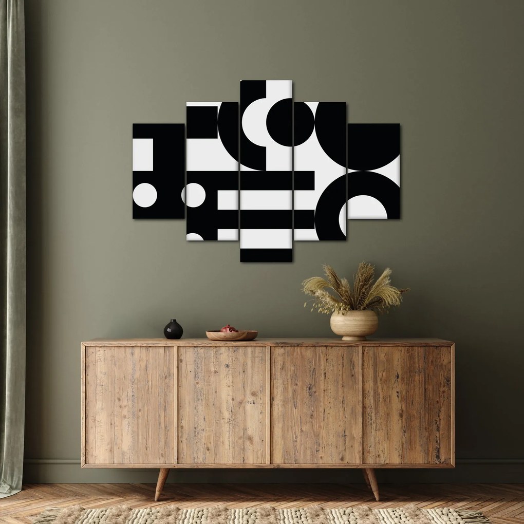 Tablou - Abstracție geometrică N⁰3 (150x105 cm)
