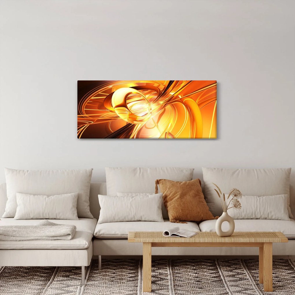 Tablou cu abstracție (120x50 cm)