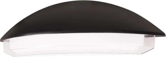 Aplica de perete pentru exterior ALABAMA, LED, 12W, 230V, IP54, neagră