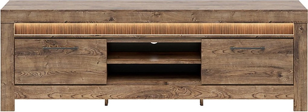 Comoda TV Torin, stejar, 135x50x60 cm
