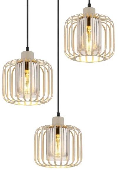 Globo 15758-3H - Pendul suspendat pe cablu ALFRED 3xE27/40W/230V