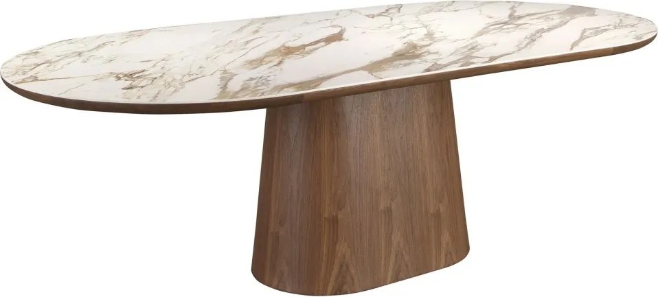 Masa marmura portelanata Walnut 240x120cm