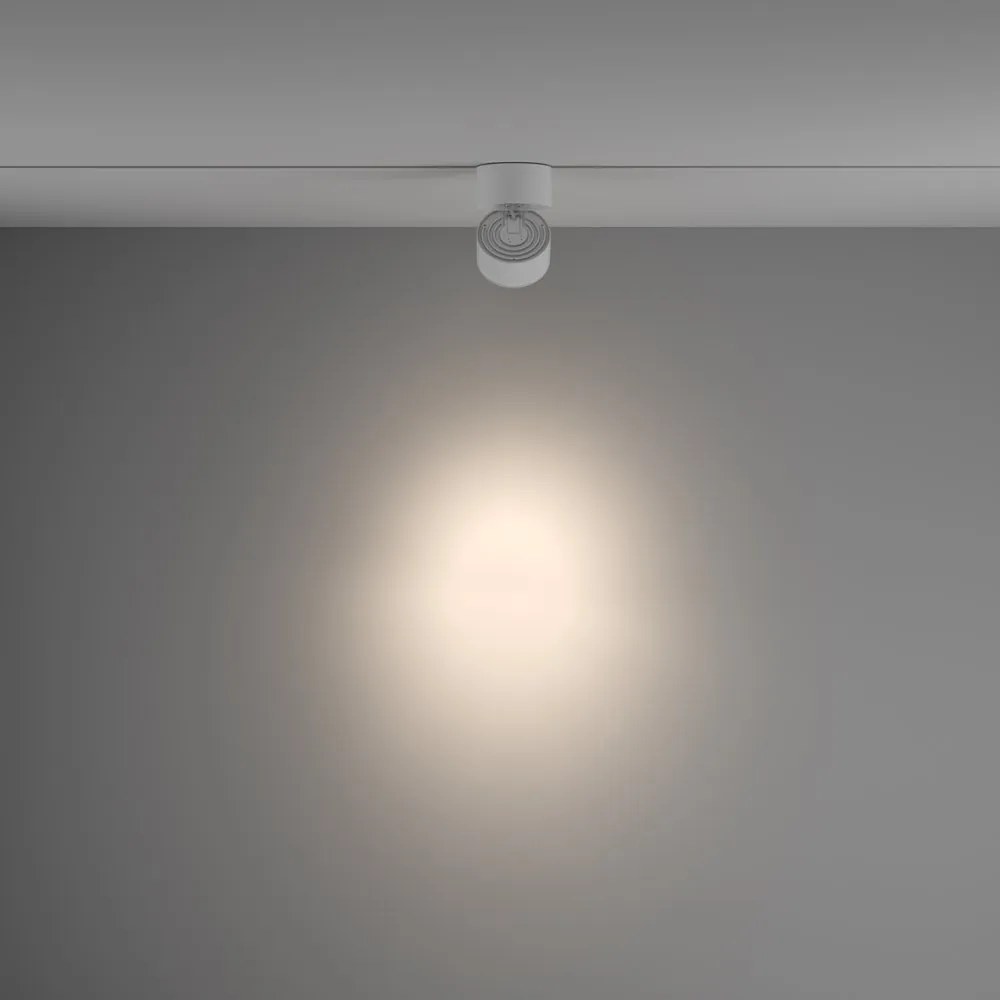 Spot LED, accesoriu pentru sinele monofazate Unity, Yin alb 4000K