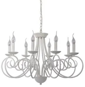 Lustra clasica 8 becuri E14 SEM 092782 IDEAL LUX