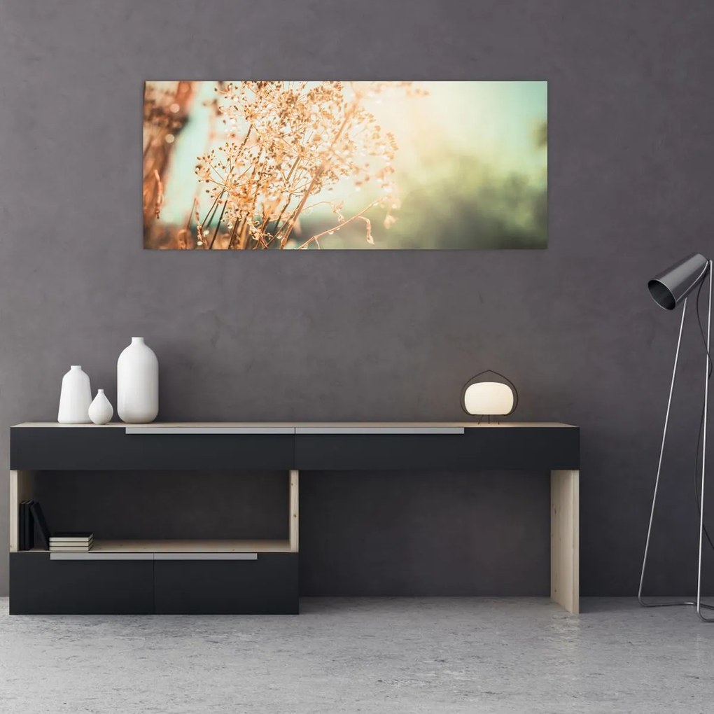 Tablou - Plante de luncă (120x50 cm)