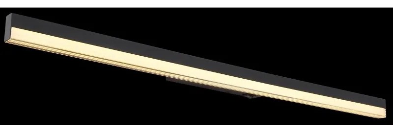 Aplica LED de perete moderna SALLO negru