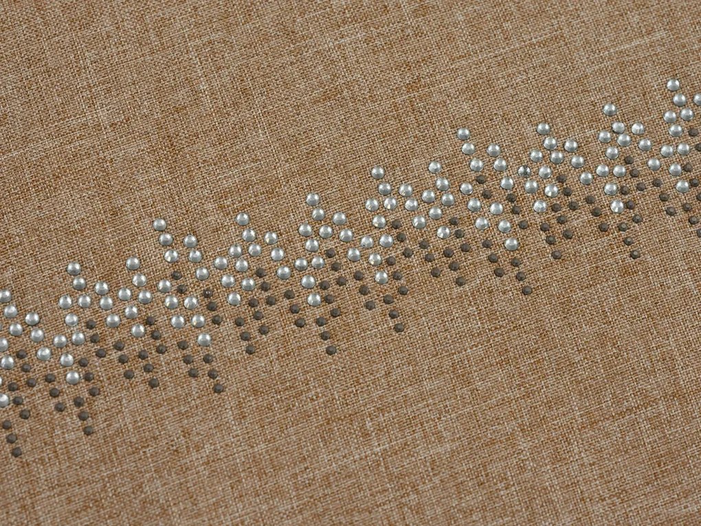 Husa de perna decorativa MELODY 40x40 cm, maro deschis