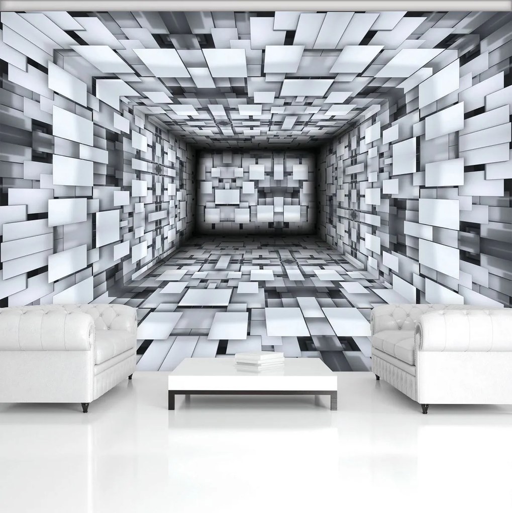 Fototapet - Coridor 3D (254x184 cm)