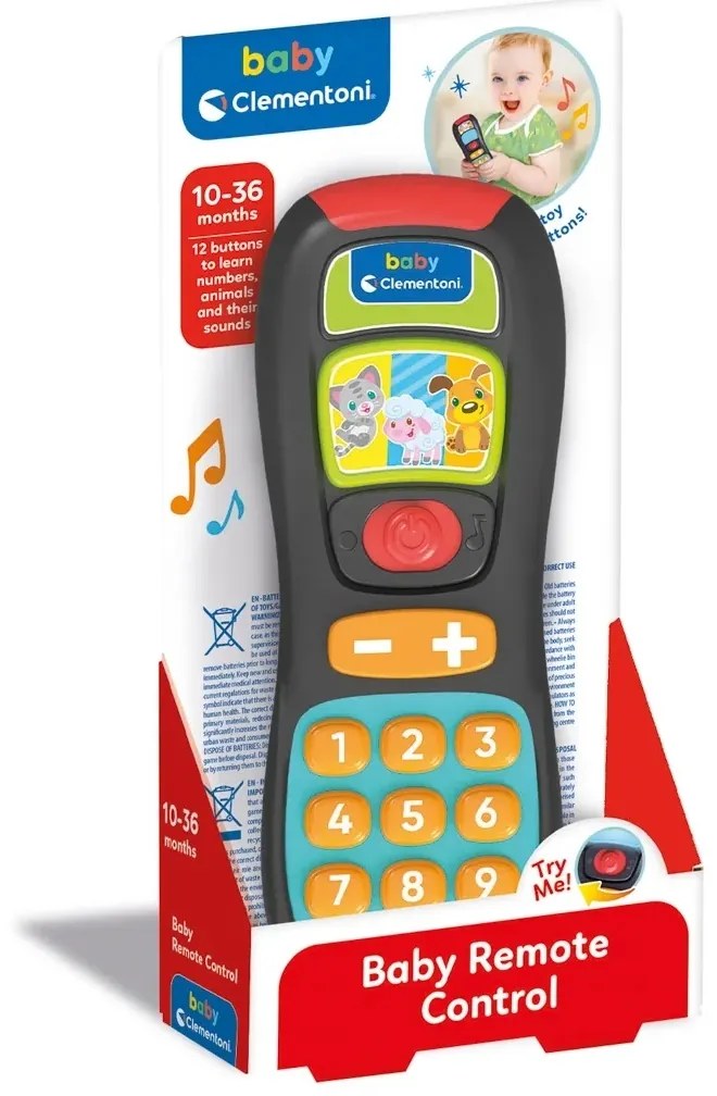 Clementoni Prima mea telecomandă, 17 cm