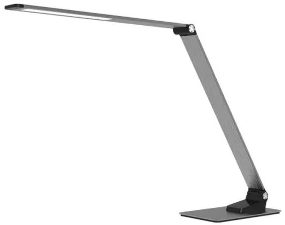 Lampă de masă Platinet ALU 10 W, USB, aluminiu / negru