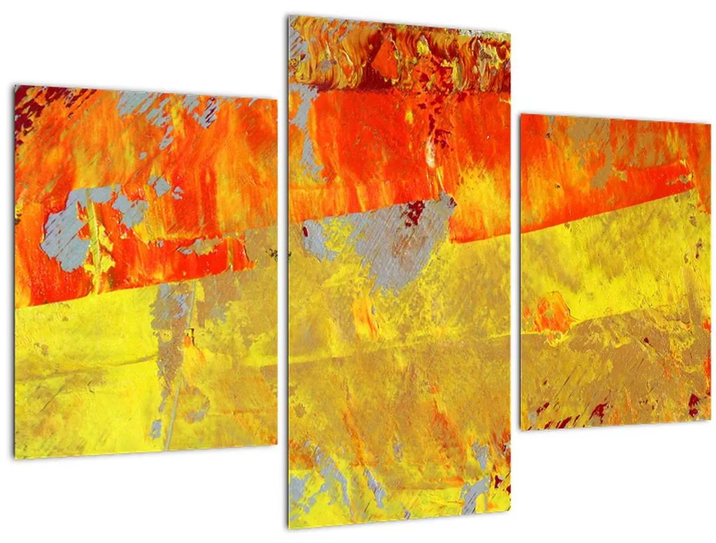 Tablou cu abstracție - pictura (90x60 cm)