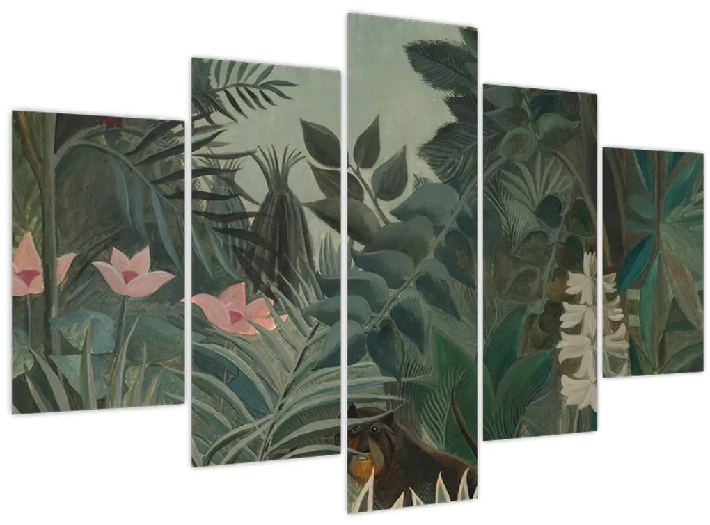 Tablou - Henri Rousseau, The Equatorial Jungle, reproducere (150x105 cm)