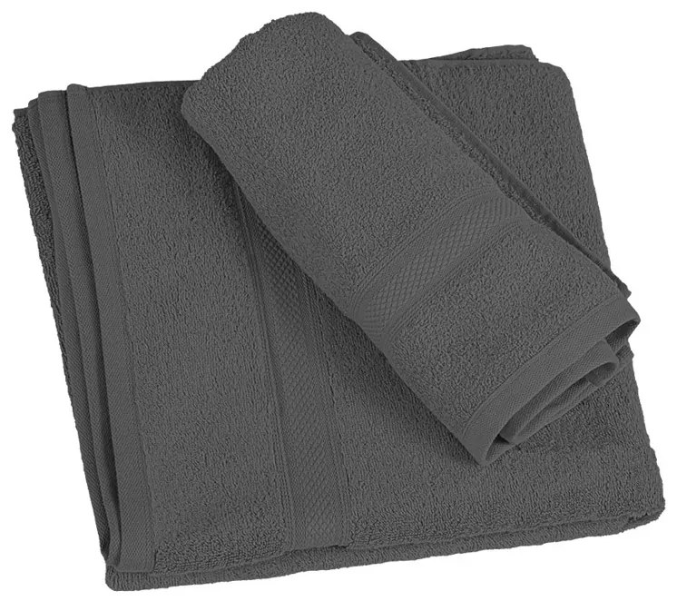 1x prosop mare CLARYSSE ELEGANCE 70x140 cm + 1x prosop CLARYSSE 60x110 cm 100% bumbac, gri