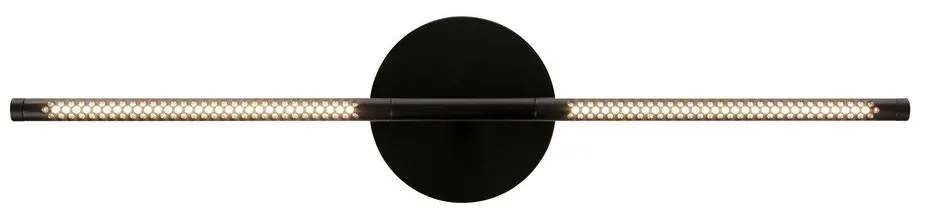 Aplică de perete neagră LED cu intensitate reglabilă din metal Omni Wall – UMAGE