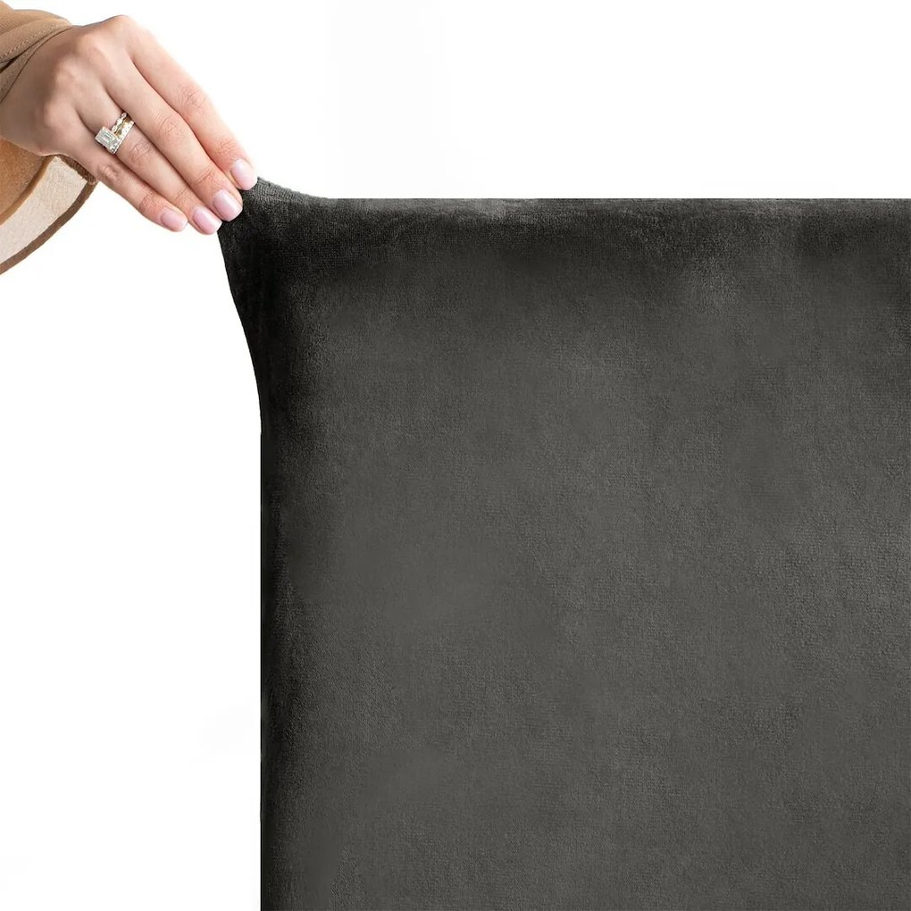 Restilo Husă pentru scaun Sento gri închis, 48 x48 x 58 + 10 cm, set de 4 bucăți