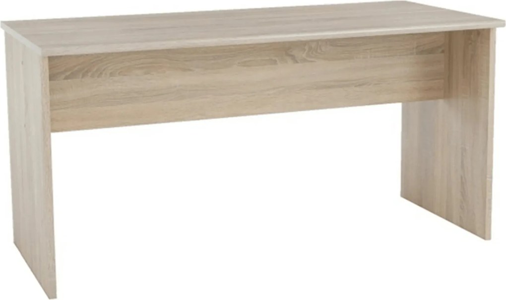 Masa birou JOHAN 2 NEW 08 JH112, stejar sonoma, PAL melaminat, 148x68x