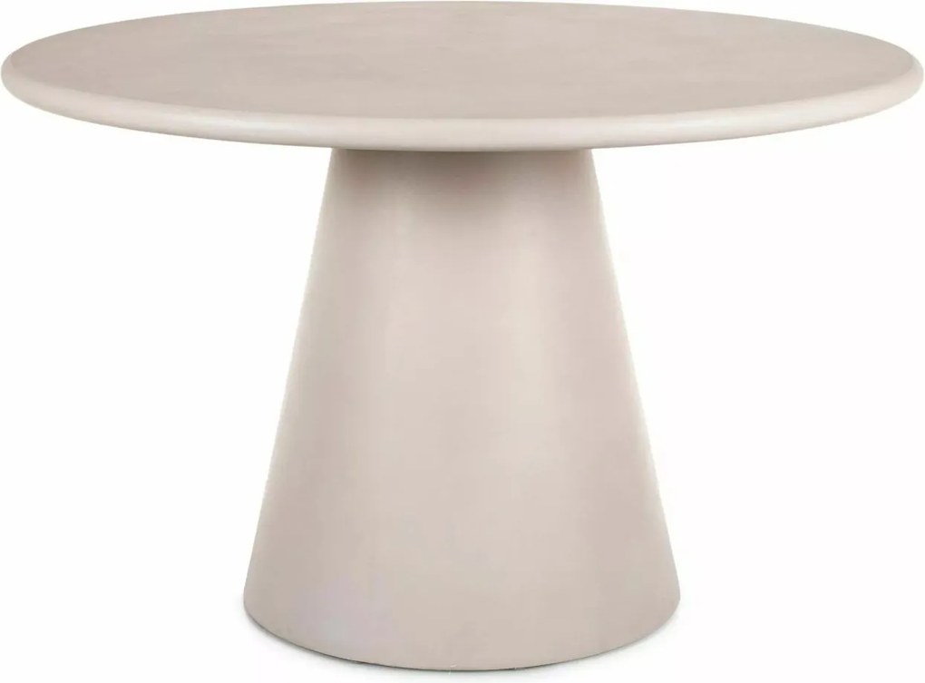 Masa rotunda Aurora gri deschis ø120/h76 cm