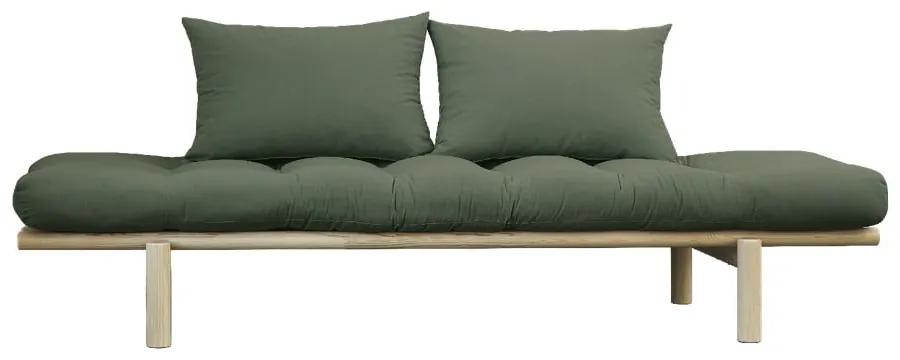Canapea variabilă KARUP Design Pace Natural, verde