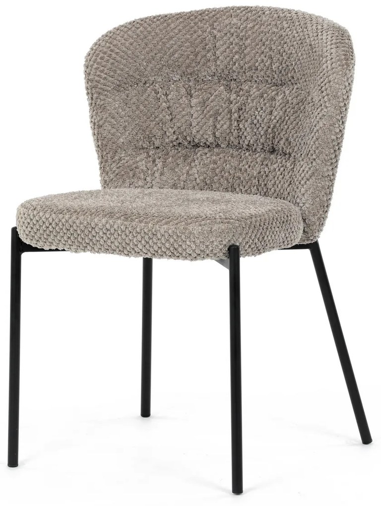 Set de scaune de sufragerie Bouclé CT-W1077 LAN2,4 buc