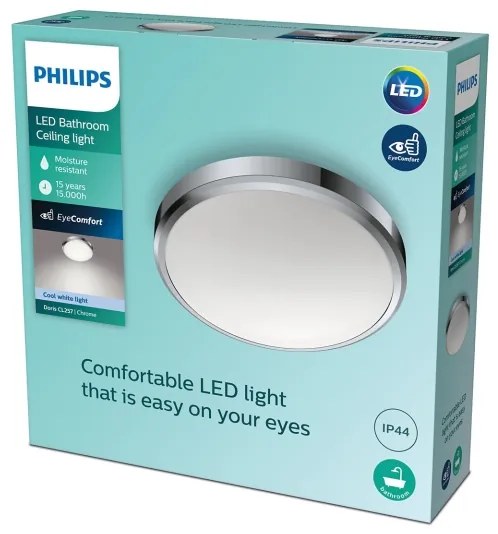 Plafonieră LED pentru baie DORIS LED/17W/230V 4000K IP44 Philips