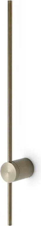 Aplica Led stil minimalist ESSENCE AP ROUND D075 LUCE IND. OTTONE 3000K