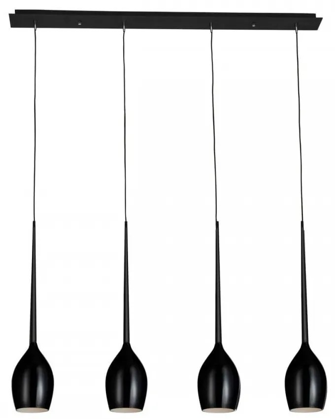 Lustra moderna Izza 4 Black